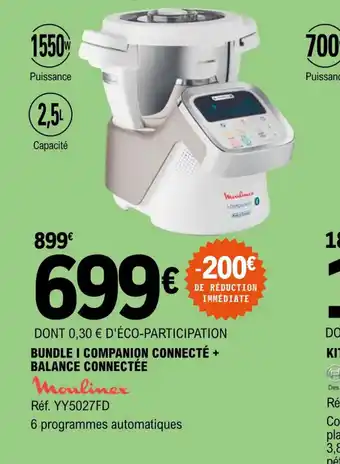 Bundle I Companion Connectée Balance Connecté