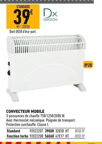 Batkor Radiateur Mobile offre