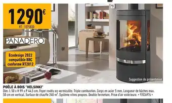 Batkor Poêle à Bois Helsinki offre