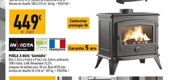 Poêle à Bois Samara