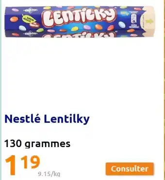 Action Lentilky Nestlé offre
