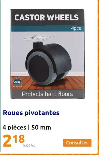 Action Roues Pivotantes offre