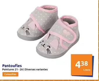 Action Pantoufles offre