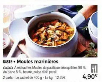 Thiriet Moules marinières offre