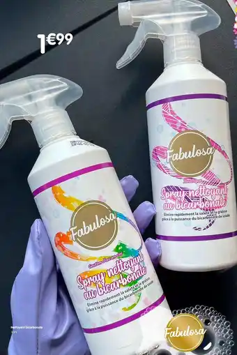 b&m Nettoyant bicarbonate offre