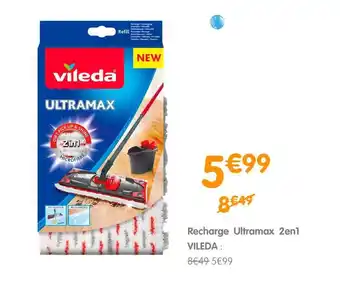Vileda recharge ultramax 2en1