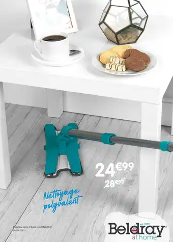 b&m Beldray at home ensemble seau et balai rotatif beldray : offre
