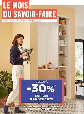 Lapeyre Bon plan sur les rangements offre