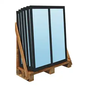 Brico Dépôt Baie aluminium coulissante haute isolation grise (3) offre