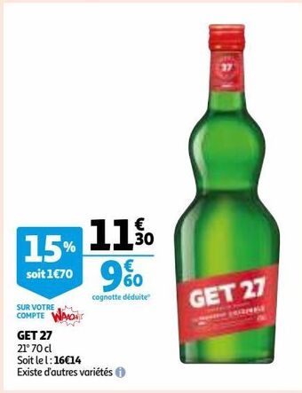 Auchan Get 27 offre