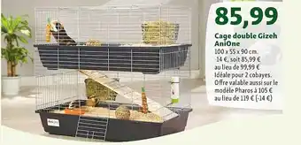 Maxi Zoo Cage double gizeh anione offre