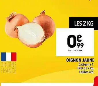 Supeco Oignon jaune offre