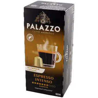 Action Caffe palazzo capsules de café palazzo espresso intenso offre