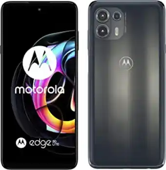 Motorola moto edge 20 lite smartphone débloqué 5g (ecran : 6,7" - 8 go/128 go - double sim - android 10.0) noir version fr