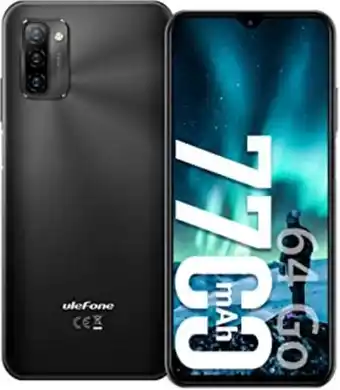 Amazon Téléphone 64 go, grande capacité 7700 mah batterie, téléphone portable 4g pas cher, ulefone note 12p smartphone android (2... offre