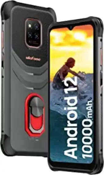 Amazon Ulefone power armor 14 pro (2022) telephone portable incassable 10000mah android 12 smartphone débloqué octa-core 6go+128g... offre