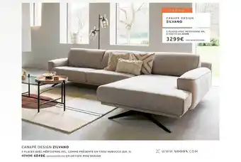 Xooon Canapé design zilvano offre