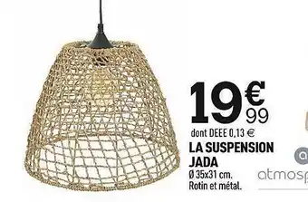 Centrakor La suspension jada atmosphera offre