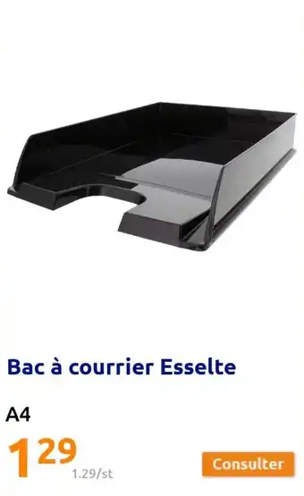 Action Bac à courrier esselte offre