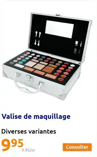Action Valise de maquillage offre