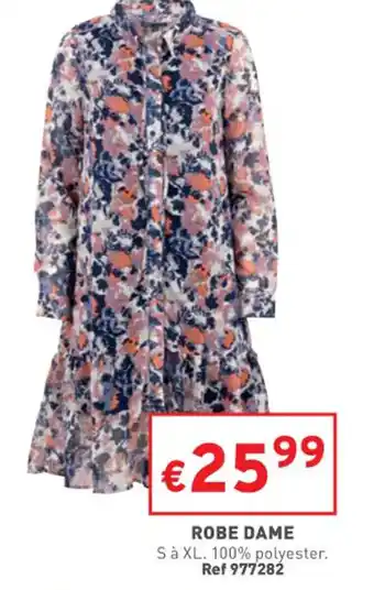 Trafic Robe dame offre