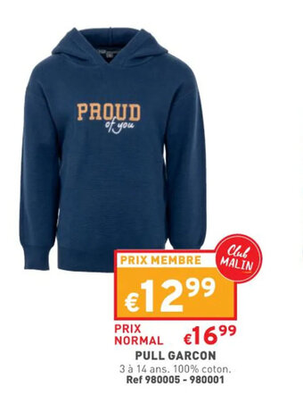 Trafic Pull garcon offre