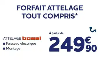 FORFAIT ATTELAGE TOUT COMPRIS