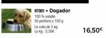 Thiriet Dogador offre