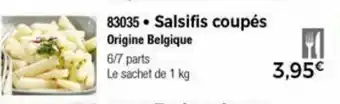 Thiriet Salsifis coupés offre