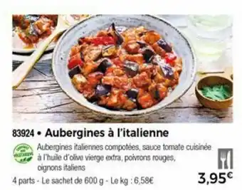 Thiriet Aubergines à l'italienne offre