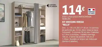 E.Leclerc Brico Kit dressing rideau offre