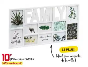 Gifi Pêle-mêle family offre