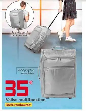Gifi Valise multifonction offre