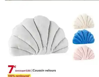 Gifi Coussin velours offre