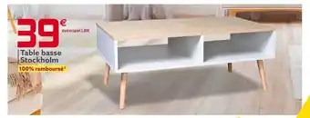Gifi Table basse stockholm offre