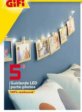 Gifi Guirlande led porte-photos offre