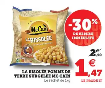 MC CAIN la risolée pomme de terre surgelée