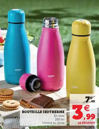 Super U Bouteille isotherme offre