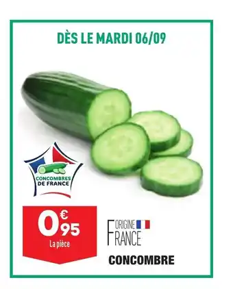 ALDI Concombre offre
