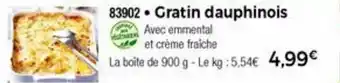 Thiriet Gratin Dauphinois offre