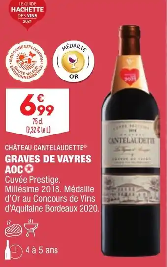 Château Cantelaudette Graves de Vayres AOC