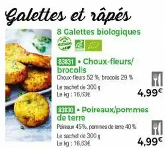 Thiriet 8 Galettes Biologiques offre