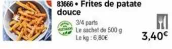 Thiriet Frites De Patate Douce offre