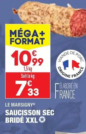 ALDI Saucisson Sec Bridé XXL offre