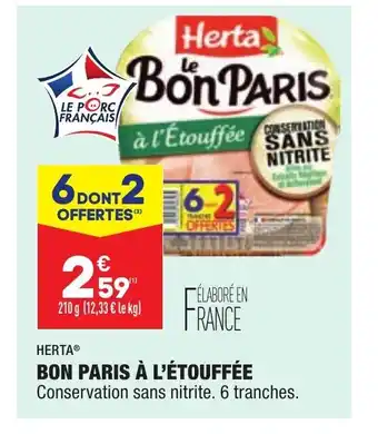 ALDI Bon Paris à L'Étouffée offre