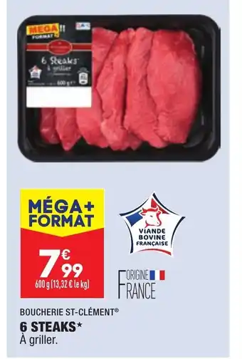 ALDI 6 Steaks offre
