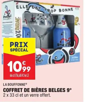 ALDI Coffret de Bières Belges 9° offre
