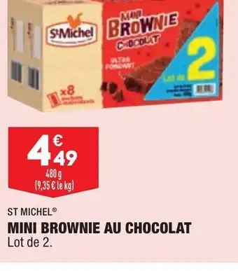 ALDI St Michel Mini Brownie Au Choholat offre