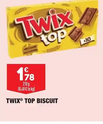 ALDI Twix Top Biscuit offre
