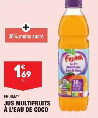 ALDI Fruima Jus Multifruits à L'Eau de Coco offre